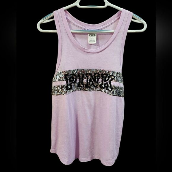 Victoria's Secret Pink Bling Tank Top - Picture 1 of 3